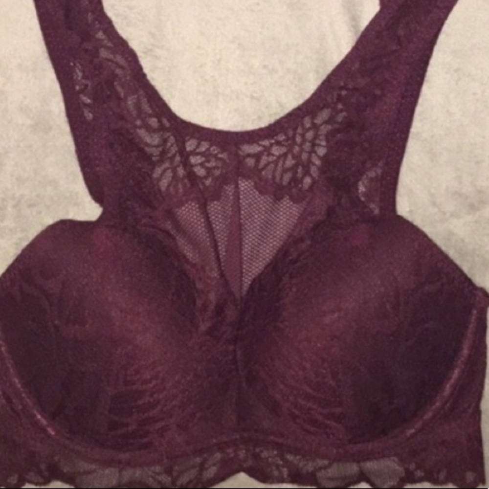 Purple/Maroon Lace Bralette